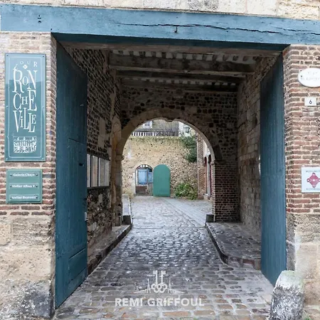 Fenetres Sur Cour 3 - Duplex In The Heart Of The Center Honfleur